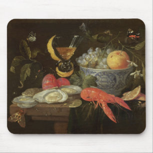Still Life with Fruit and Shell Fish, 1653 (oil on Mouse Pad