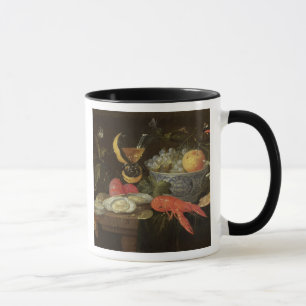 Still Life with Fruit and Shell Fish, 1653 (oil on Mug
