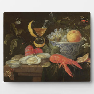 Still Life with Fruit and Shell Fish, 1653 (oil on Plaque