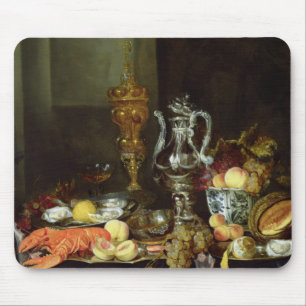 Still Life with Fruit and Shellfish Mouse Pad