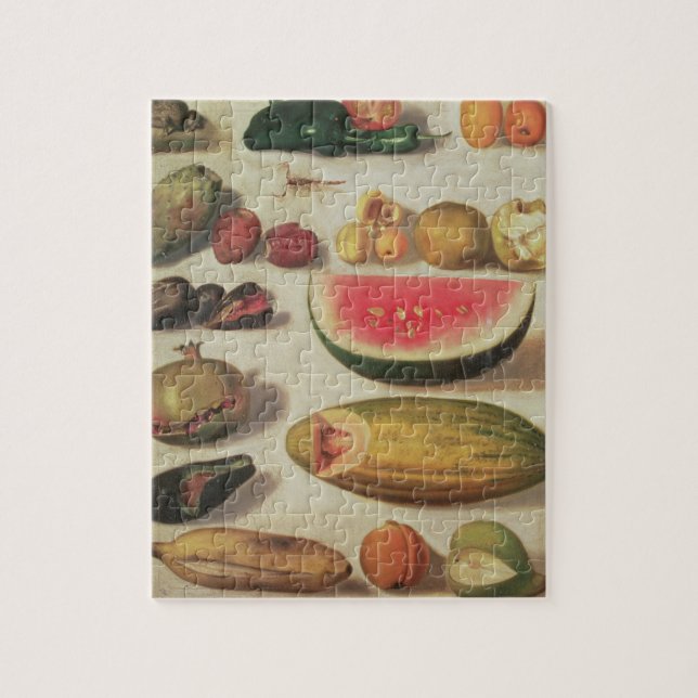 Still Life with Fruit and Toad Jigsaw Puzzle (Vertical)