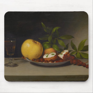 Still Life with Fruit, Cakes and Wine, 1821 Mouse Pad