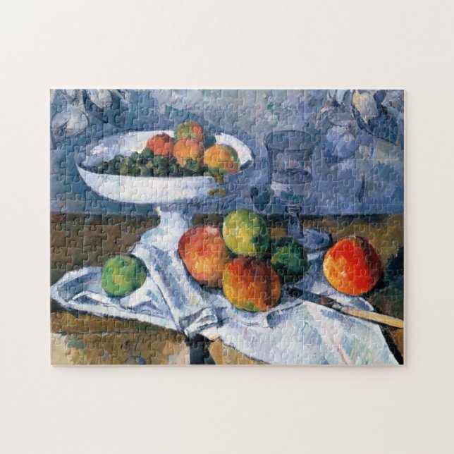 Still Life with Fruit Dish Jigsaw Puzzle (Horizontal)