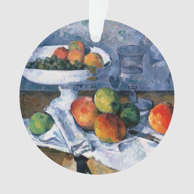 Still Life with Fruit Dish Ornament (Front)