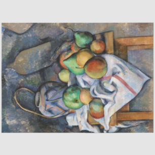 Still Life with Fruits, Paul Cezanne Tissue Paper