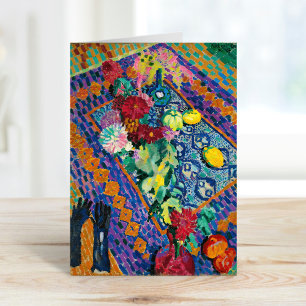 Still Life with Gloves Robert Delaunay Card