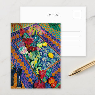 Still Life with Gloves   Robert Delaunay Postcard