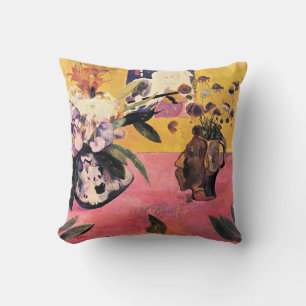 Still Life with Head-Shaped Vase Cushion