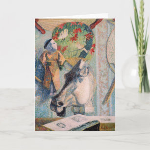 Still Life with Horse’s Head   Paul Gauguin Card
