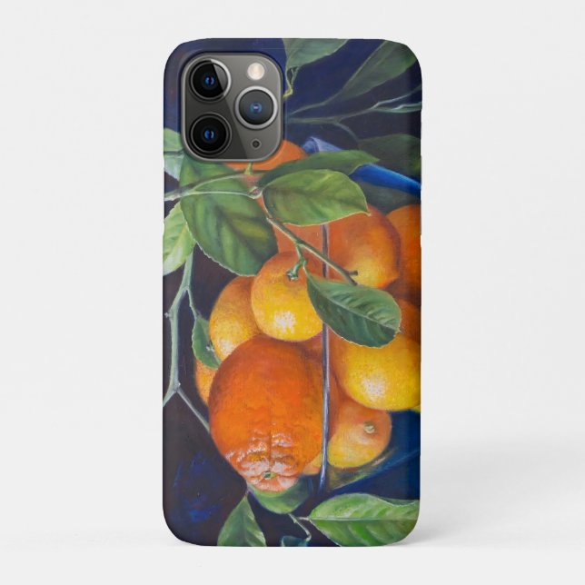 Still Life with Lemons and Orange Branch Case-Mate iPhone Case (Back)