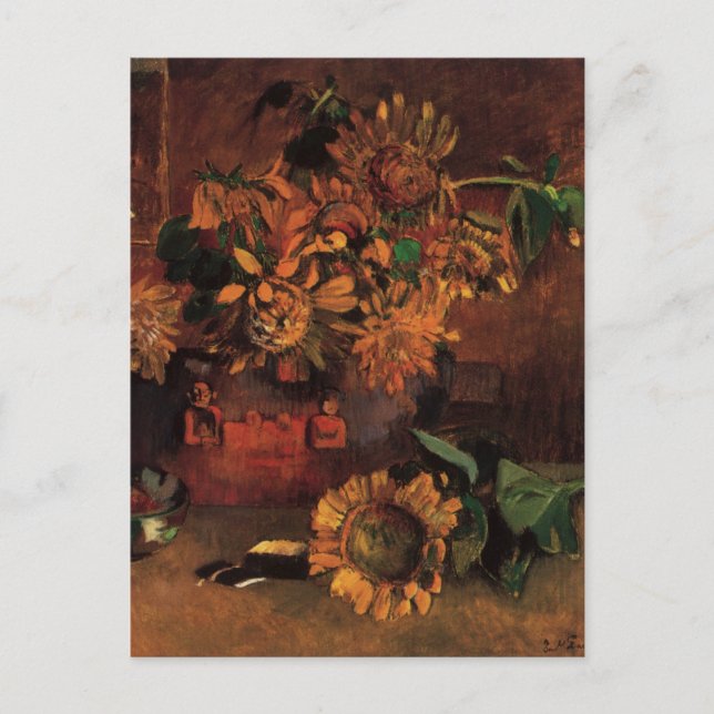 Still Life with L'Esperance (Hope) by Paul Gauguin Postcard (Front)