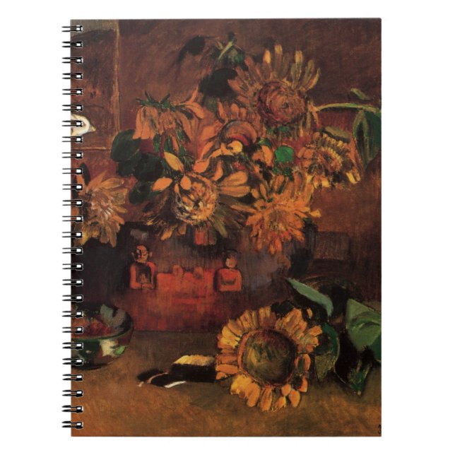 Still Life with L'Esperance (Hope) by Paul Gauguin Spiral Notebook (Front)