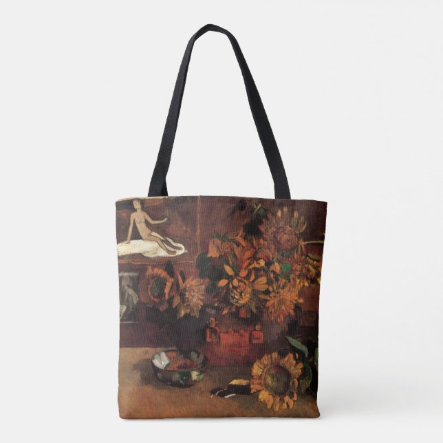 Still Life with L'Esperance (Hope) by Paul Gauguin Tote Bag (Back)