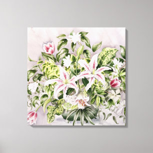 Still life with Lilies 1996 Canvas Print