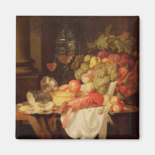 Still Life with Lobster Magnet (Front)