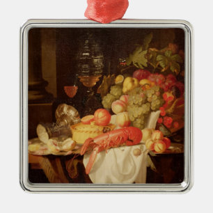 Still Life with Lobster Metal Tree Decoration