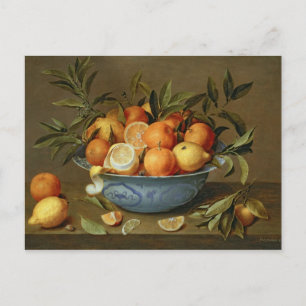 Still Life with Oranges and Lemons Postcard