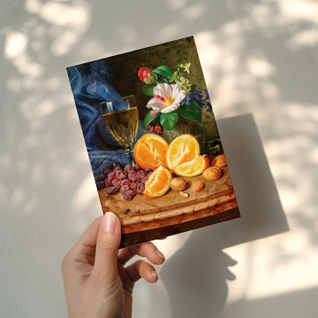 Still Life with Oranges | Josef Lauer Card (Creator Uploaded)