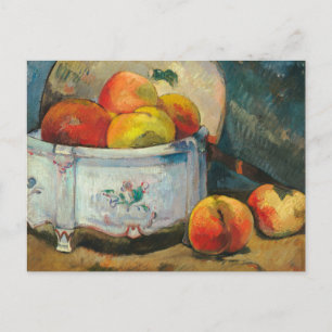 Still Life with Peaches Paul Gauguin Postcard