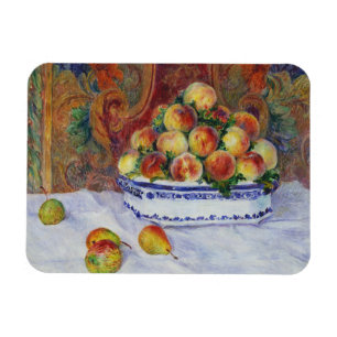 Still Life with Peaches, Renoir Magnet