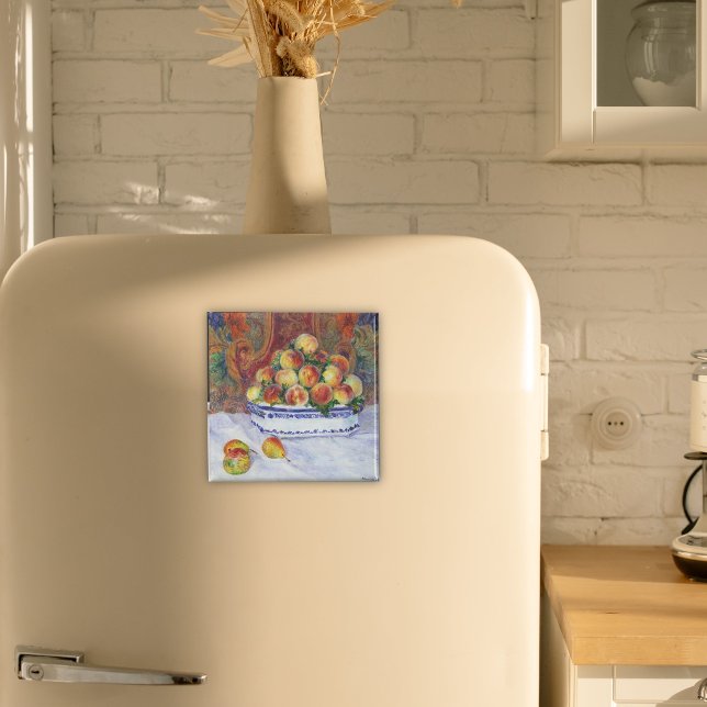 Still Life with Peaches, Renoir  Magnet (Creator Uploaded)