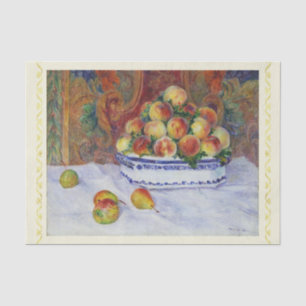 Still Life with Peaches, Renoir  Tissue Paper