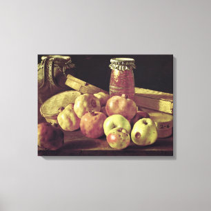 Still Life with Pomegranates Canvas Print