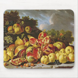Still Life with pomegranates Mouse Pad