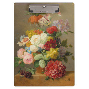 Still Life with Roses and Peonies - Bloemers A. Clipboard