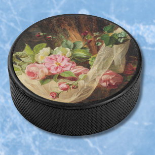 Still Life with Roses on a Forest Floor – Lach A. Hockey Puck