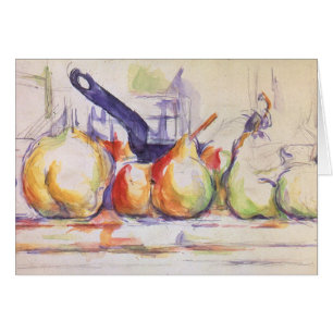 Still Life with Saucepan by Paul Cezanne