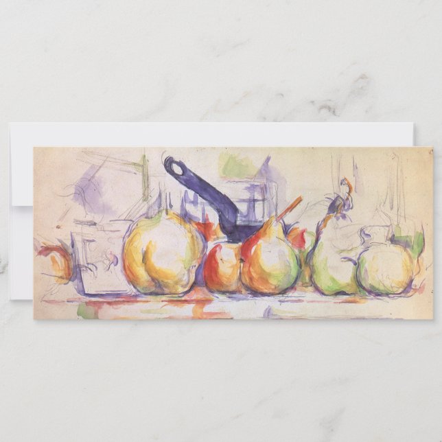 Still Life with Saucepan by Paul Cezanne (Front)