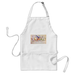 Still Life with Saucepan by Paul Cezanne Standard Apron