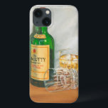 Still Life with Scotch by Jennifer Goldberger iPhone 13 Case<br><div class="desc">Drain your glass to this realistic still life painting by Jennifer Goldberger. You can almost imagine reaching into the piece and grabbing a glass for yourself. Get your copy today!</div>