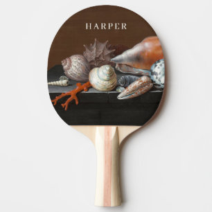Still Life with Shells Johann Jakob Dietzsch Ping Pong Paddle