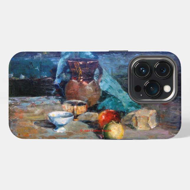Still life with spatula iPhone case (Back Horizontal)