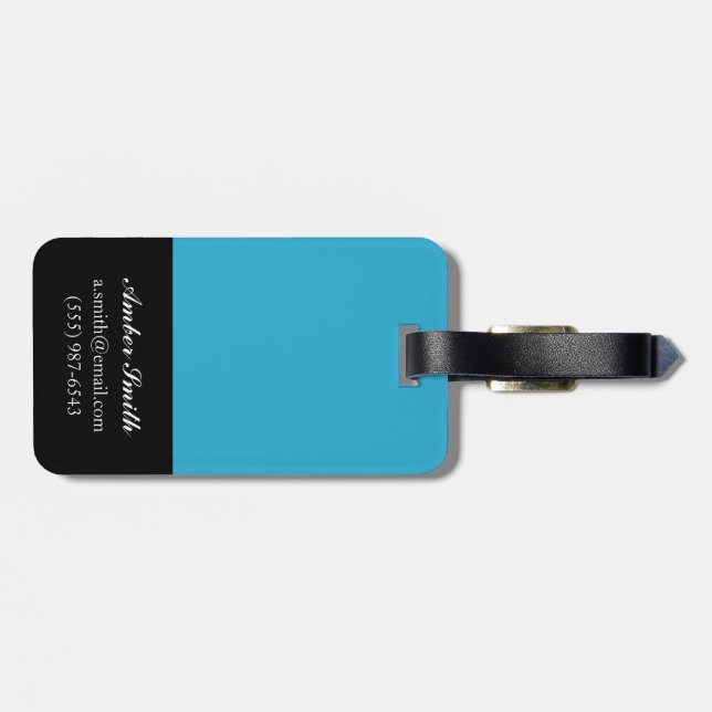 Still Life with Tea Cup 2013 Luggage Tag (Back Horizontal)