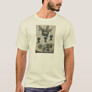Still Life With Three Puppies by Paul Gauguin T-Shirt