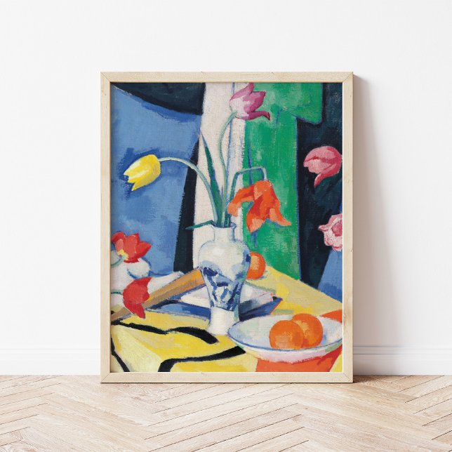 Still Life with Tulips | Samuel John Peploe Poster (Creator Uploaded)