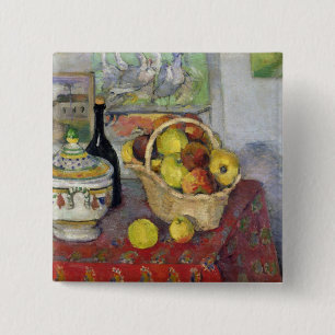 Still Life with Tureen, c.1877 15 Cm Square Badge
