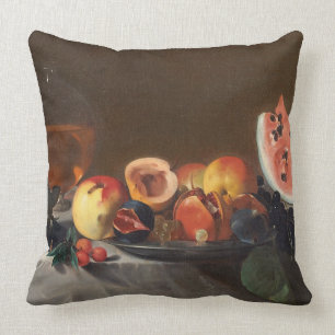 Still life with watermelons and carafe cushion