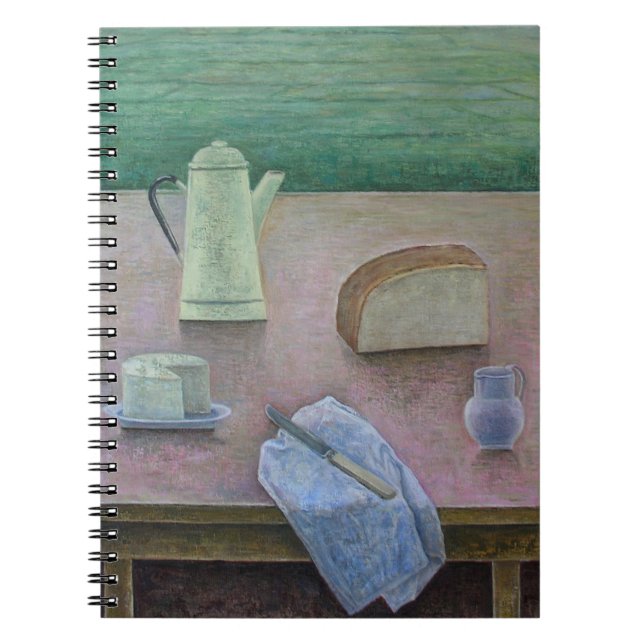 Still Life with Wensleydale Cheese 2013 Spiral Notebook (Front)