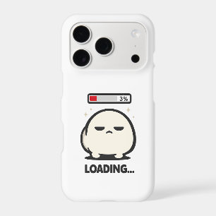Still Loading 3% - Cute Tired Character Funny Art