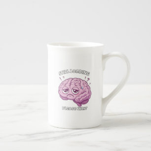 Still Loading – Please Wait Brain Cartoon Mug