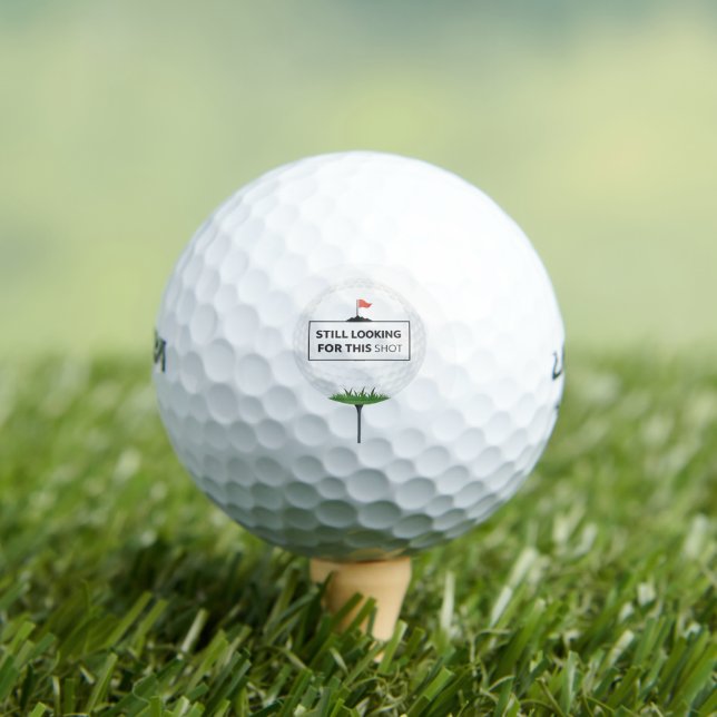 Still Looking For This Shot Golf Ball Art (Insitu Tee)