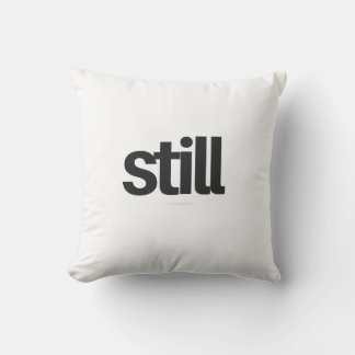 Still Minimalist Aesthetic Stylish Comfy Cushion
