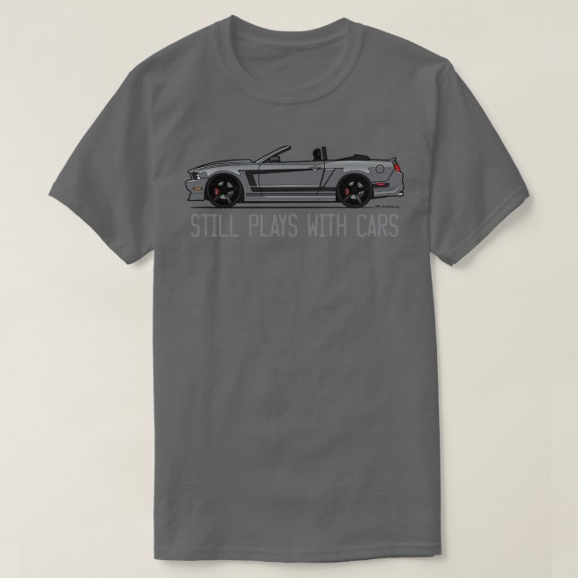 Still Pays With CarsSterling Grey T-Shirt (Design Front)