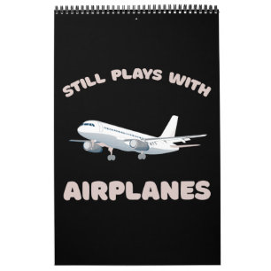 Still plays with aeroplanes calendar