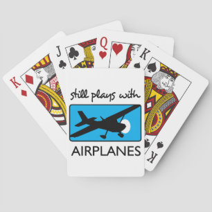 Still Plays With Aeroplanes Playing Cards