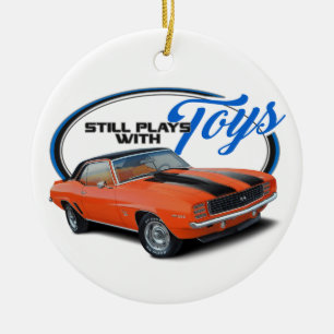 Still Plays with Camaros Ceramic Tree Decoration